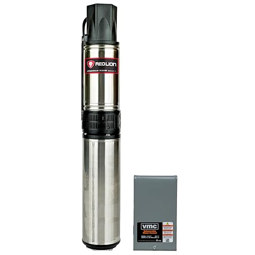 Red Lion RL22G10-3W2V Submersible Well Pump, 1 HP, 3-Wire, 230V, 22 GPM - style: 1 HP, 22 GPM