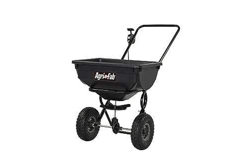 Agri-Fab 45-0388-KD 85 lb. Push Lawn & Garden Broadcast Spreader for Seed,Fertilizer; Walk Behind with Easy to use Cable Control