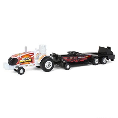 Case IH 1/64 Mighty Magnum Pulling Tractor with Pulling Sled 37941-2Q