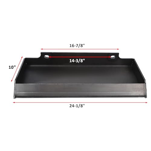 Heavy Duty Mount Plate - 1/4" Quick Attach, 1/2" Thick Inser - for Mini Skid Steer, Compatible with Toro Dingo & Ditch Witch
