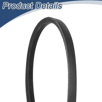 uxcell 3L170 Classic Wrapped Rubber V-Belt, 17"(432mm) Outside Circumference, 3L Profile V Belt 3/8" Width 7/32" Height - size: 3L170
