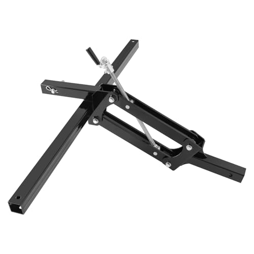 Suitable for Adjustable ATV/UTV Manual Implement Lift - 50" Tow Behind Rake, Scrape Blade, and Plow Disc with 2-Inch Receiver for Universal Compatibility