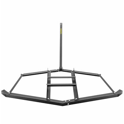 Driveway Drag, 74" Heavy Duty Steel Driveway Drag Harrow with Pin-Style Hitch, Tow Behind Grader for ATV, UTV, Garden Lawn Tractors – Adjustable Bars for Efficient Driveway and Lawn Maintenance - size: 74"