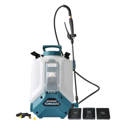SprayMate Tornado 4-Gallon Battery Backpack Sprayer, Battery Not Included - style: Battery Not Included