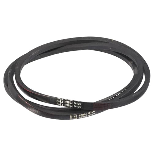 uxcell 3pcs B33 Classic Wrapped V-Belt, 36" Outer Circ B Profile V-Belt - size: B33