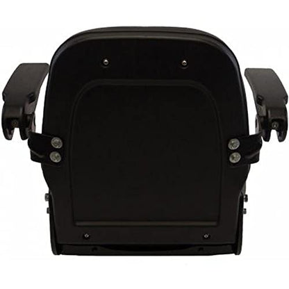 116-2943 Black Seat Fits Bobcat, New Holland, JLG, Caterpillar, Case