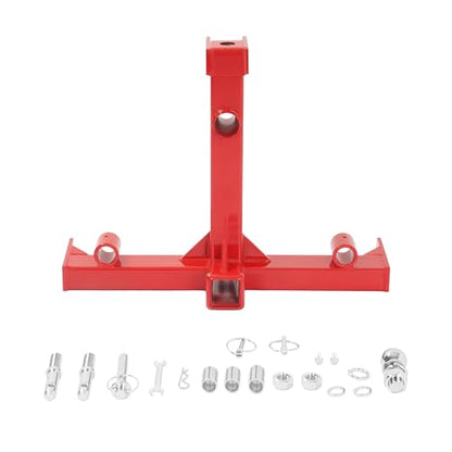ALMULOO 3 Point Trailer Hitch Attachment Adapter for Category 1 Tractors,