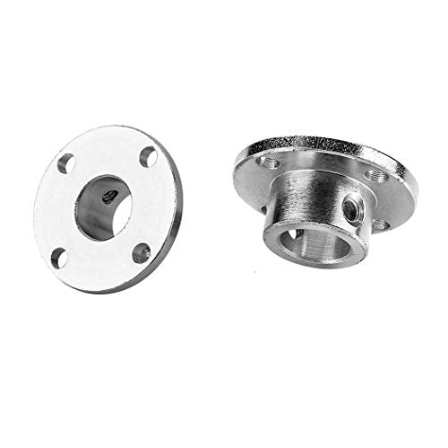 4Pcs 12mm Flange Coupling Connector, Rigid Guide Model Coupler Accessory, Shaft Axis Fittings for DIY RC Model Motors - size: 12mm