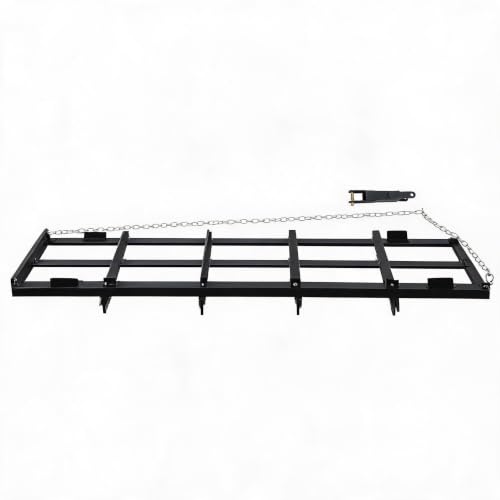 PioneerWorks Drag Harrow – Multi-Surface Leveler for ATV/UTV/Tractor - size: 72*20 inch