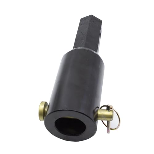 Auger Adapter 2 inch Female Round to 2 inch Male Hex Auger Bit Conversion