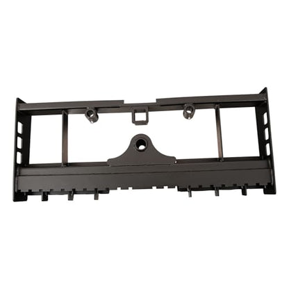 3000lb Heavy-Duty Pallet Fork Frame W Receiver Hitch& Spear Sleeves Skid Steer