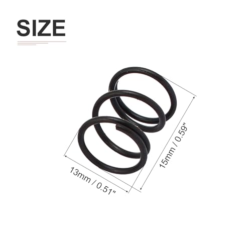 DTGN 1.2x13x15mm Compression Spring Spring Steel Extension Springs 20Pack