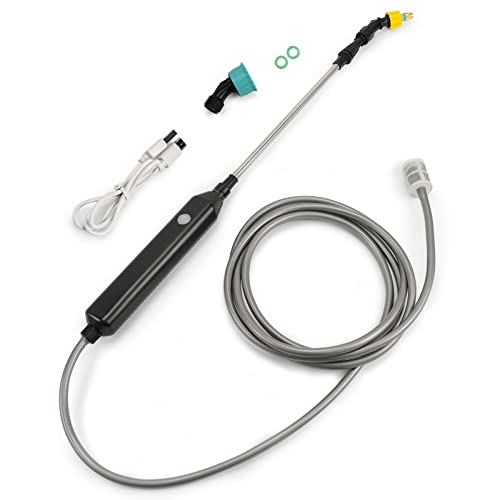 TOOVEM Electric Garden Sprayer, Portable Battery Powered Watering Wand