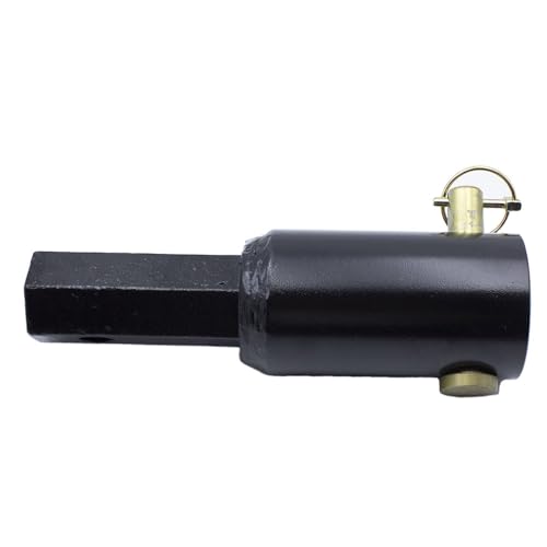 Auger Adapter 2-9/16 inch Female Round to 2" Male Hex Auger Drive Convert