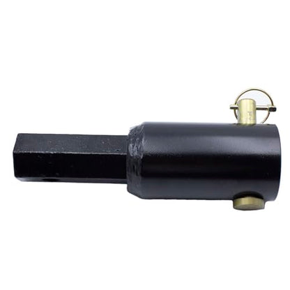Auger Adapter 2-9/16 inch Female Round to 2" Male Hex Auger Drive Convert