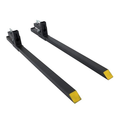 60" 2000lbs Clamp On Pallet Forks for Tractor Skid Steer