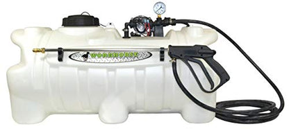 Workhorse SPRAYERS Green Leaf LG25DSS DLX ATV Spot Sprayer - 25 Galvanized 12V