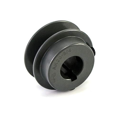 QWORK Single Groove Web Sheaves, 2.05" OD 3/4" Bore V-Belt Sheave for V-Belt, AK2034
