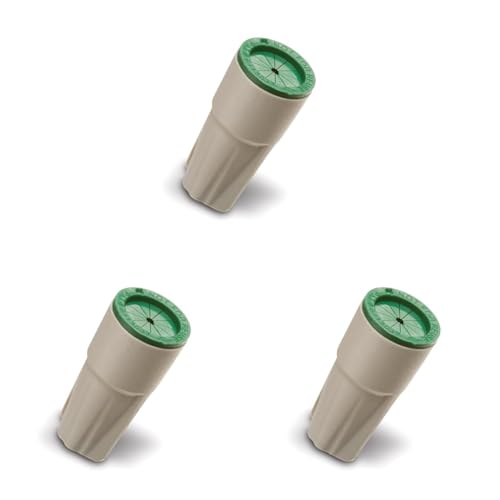 Rain Bird WPCONN10 Waterproof Grease Cap Wire Connectors, 30-Pack, Black/Green - size: 30-Pack
