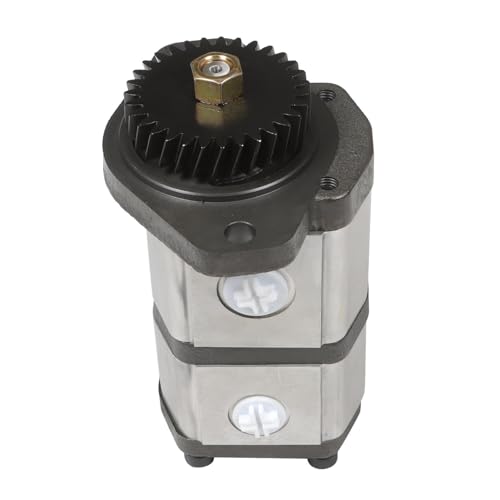 Dual-Circuit Tandem Hydraulic Gear Pump, Replace RE73947 RE72058
