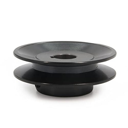 AK28-5/8 Bore Single Groove Web Sheave 2.8" OD 5/8" Bore V Belt Sheave Cast Iron - size: 5/8"Bore-2.8"OD