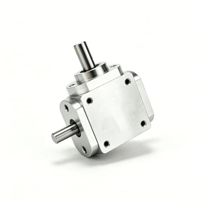 90 Degree Right Angle Gearbox 1:1 Bevel Gear Drive - size: 8mm Right Single Output Shafts