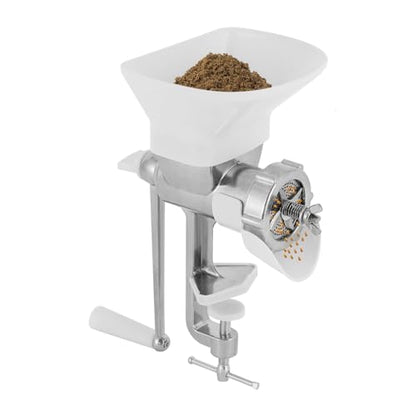 Pellet Machine Animal Feed, Manual Feed Food Maker Birds Fishing Bait Granulator Pelleter, Pet Pellet Food Making Machine for Making Cat Dog Bird Fish Feed, 1.5/2.5/3mm Molds (2.5mm) - size: 2.5mm