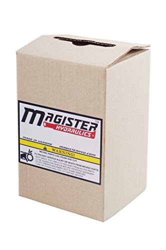 Magister Hydraulic Gear Pump, 0.61 CID, 5/8 in Keyed Shaft, CCW Rotation, SAE 12 Inlet x SAE 10 Outlet, SAE A 2-Bolt Mount, 5.28 GPM at 2000 RPM, 3600 PSI - color: CCW, size: 0.61 CID