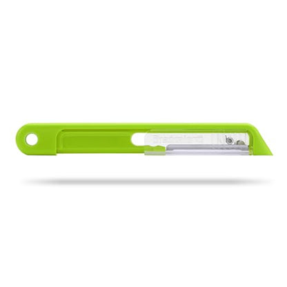 Dreamfarm Sharple Self-Sharpening Vegetable Peeler - Kermit Green - color: Green, size: Length: 18.2cm / 7.2”