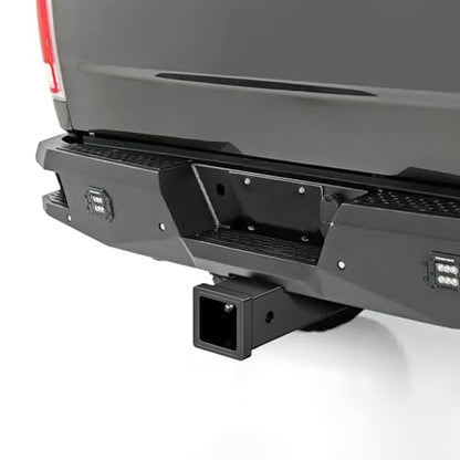 Nilight Hitch Adapter 2.5" x 10" Combo Bar Trailer Receiver Tube | Weld-on Raw Steel Hitch Bar Heavy Duty Unpainted Steel Receiver Extension - color: 2.5" x 10" Receiver Steel
