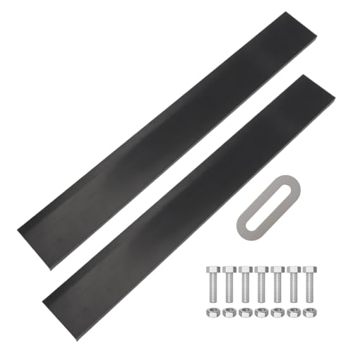 48" Universal Poly Snow Plow Cutting Edge, 1/2" Heavy-Duty Scraper Bar - size: 48 Inch