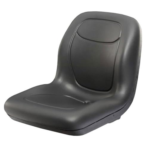 AT327445 Black Vinyl Seat Fits John Deere 320 325 328 332 8875