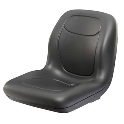 AT327445 Black Vinyl Seat Fits John Deere 320 325 328 332 8875