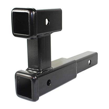 MaxxHaul 50248 Dual Hitch Extension with Single Post