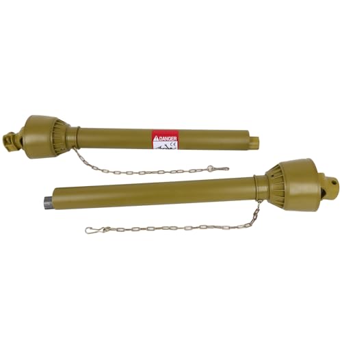 ECCPP PTO Shaft with Slip Clutch, 39"-63" PTO Shaft PTO DriveShaft