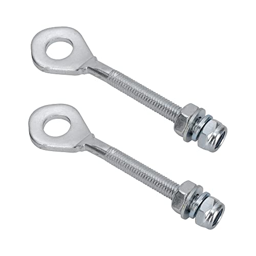 2 pcs 12mm Chain Axle Adjuster for 50cc 70cc 90cc 110cc 125cc 250cc - size: 103mm