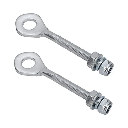 2 pcs 12mm Chain Axle Adjuster for 50cc 70cc 90cc 110cc 125cc 250cc - size: 103mm