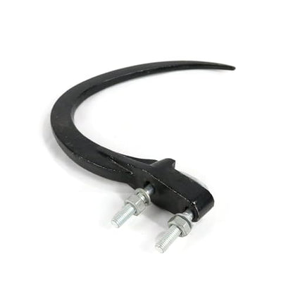 The ROP Shop 9" Hay/Straw Grapple Hook with Hardware Mounts on 1 1/4" Square Bar Accumulator