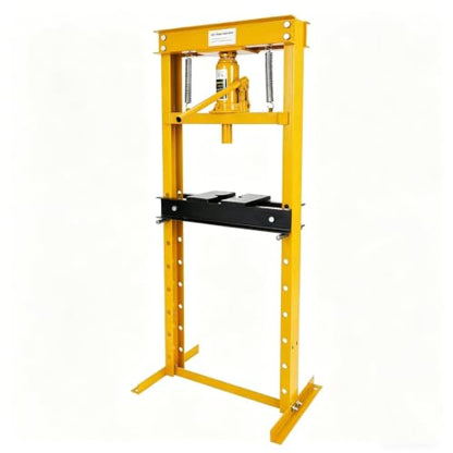Garvee 12Ton Hydraulic Shop Press H-Frame Floor Shop Press - color: Yellow