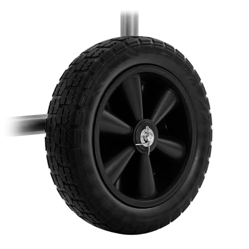 VEVOR Hose Reel Cart, Hold Up to 250 ft of 5/8’’ Hose, Garden Water Hose Carts Mobile Tools with 4 Wheels, Heavy Duty Powder-Coated Steel Outdoor Planting with Storage Basket, for Garden, Yard, Lawn - size: 250 ft