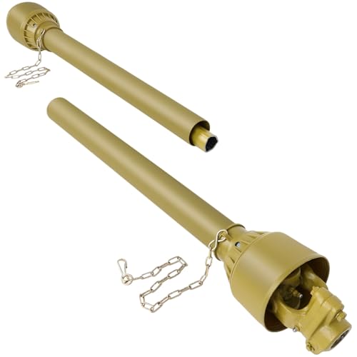 ECCPP 70.866"-43.307"pto drive Shaft 6 Spline Both Ends PTO Driveline Shaft