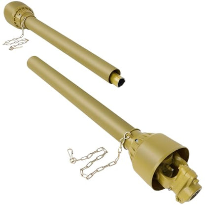 ECCPP 70.866"-43.307"pto drive Shaft 6 Spline Both Ends PTO Driveline Shaft