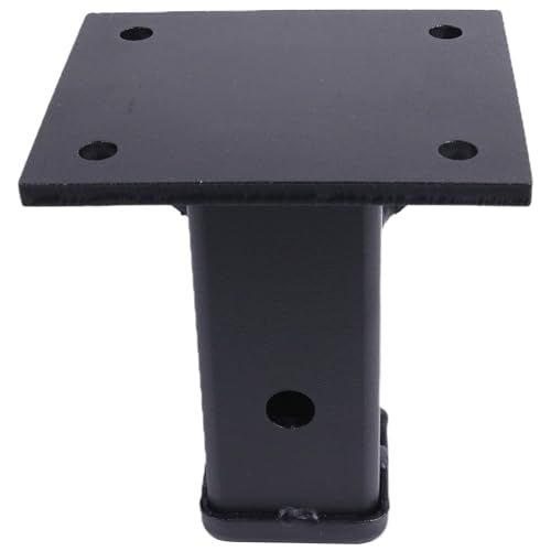 2" Bolt-On Receiver Tube Adapter Opening Hitch Wall Mount Bumper
