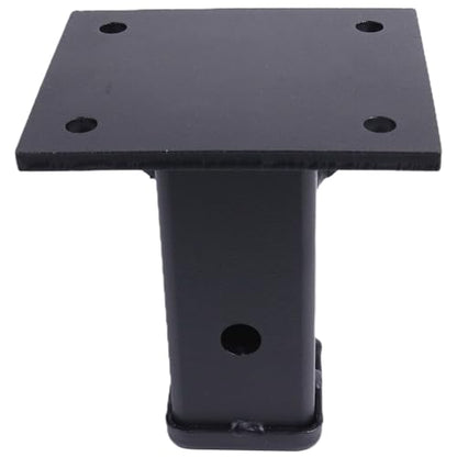 2" Bolt-On Receiver Tube Adapter Opening Hitch Wall Mount Bumper