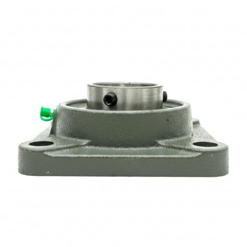 UCF207-20 (1-1/4") Bore 4-Bolt Square Flange Bearing Unit, Self-Aligning - size: UCF207-20 (1-1/4")