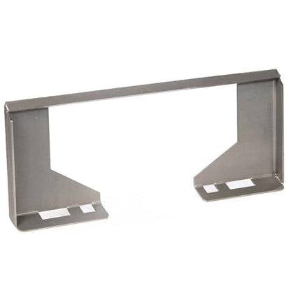 Titan Attachments 5/16in Universal Quick Tach Cut Out Mount Plate, Thick Plate Attachment, Fits Kubota and Bobcat Skid Steers and Tractors - style: 5/16 Inch Cut Out