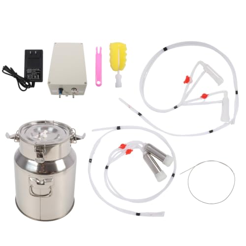 Nakkaa 14L 2 in 1 Goats and Cows Electric Milking Machine