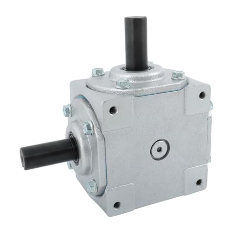 CW/CW 1:1 Right Angle Gearbox 19455-SR-KW-KW-GR with 2 Keyed Shafts 40HP for Mechanical Equipment