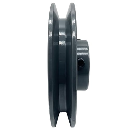 AK44-3/4 v Belt Pulley,AK4434, 4.25 inch OD, 3/4 Inch Bore,Cast Iron Material, AK Single Groove Mechanical v-Belt Pulleys for "4L" or "A" or "3L" Belts - size: 4.25 inch OD, 3/4 Inch Bore, style: 1 Groove