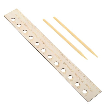 Seed Spacer Planting Tool, Garden Seed Spacing Ruler